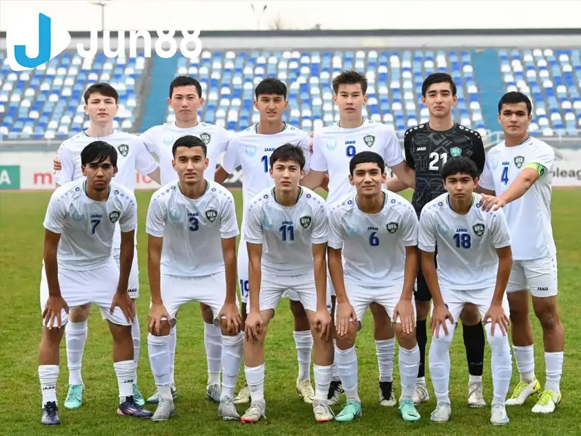 U17 Uzbekistan đang có lợi thế lớn để đi tiếp (Ảnh: ESPN)